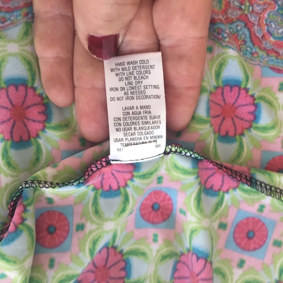 Super fun Sandra Darren print jersey dress - Picture 8 of 8